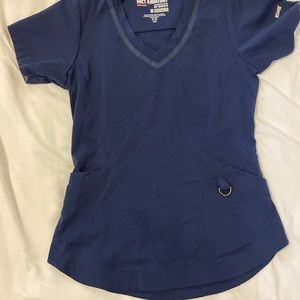 Scrub’s Grey’s anatomy barco impact scrub top navy